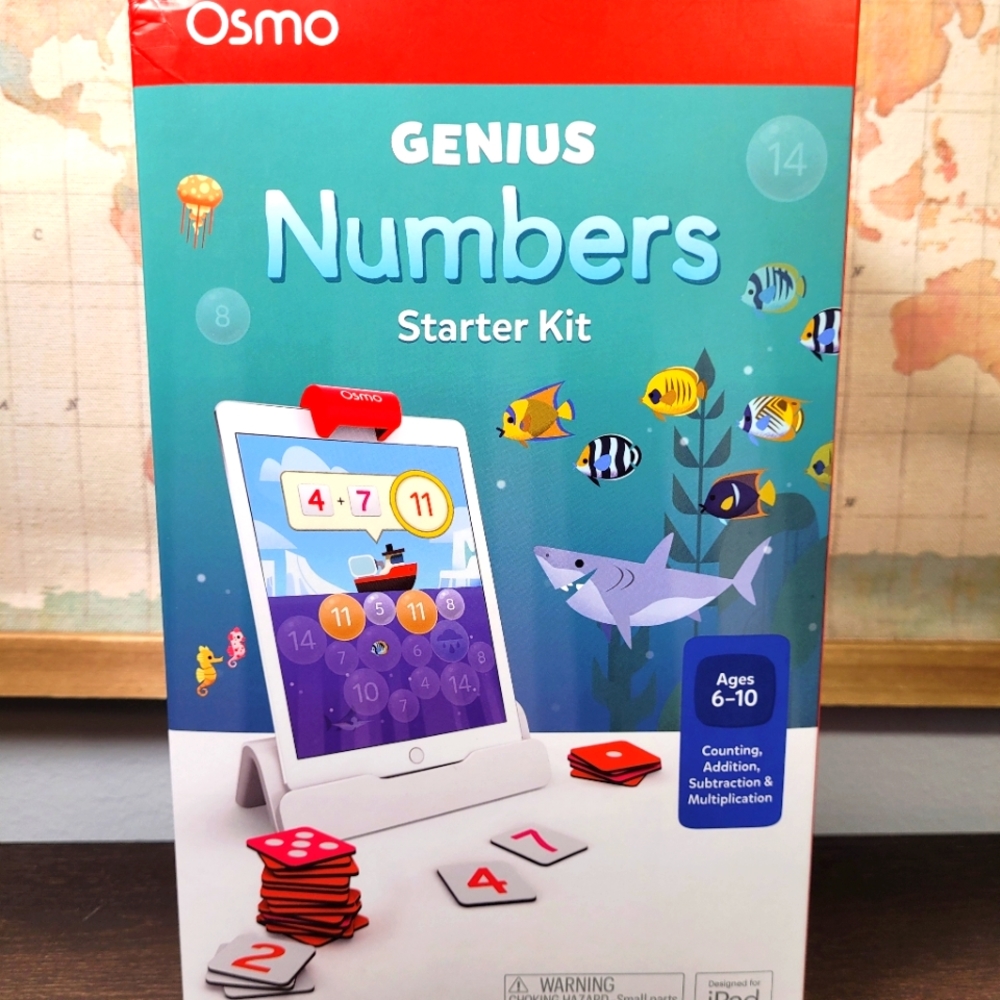 BRAND NEW Osmo - Numbers Starter Kit for iPad